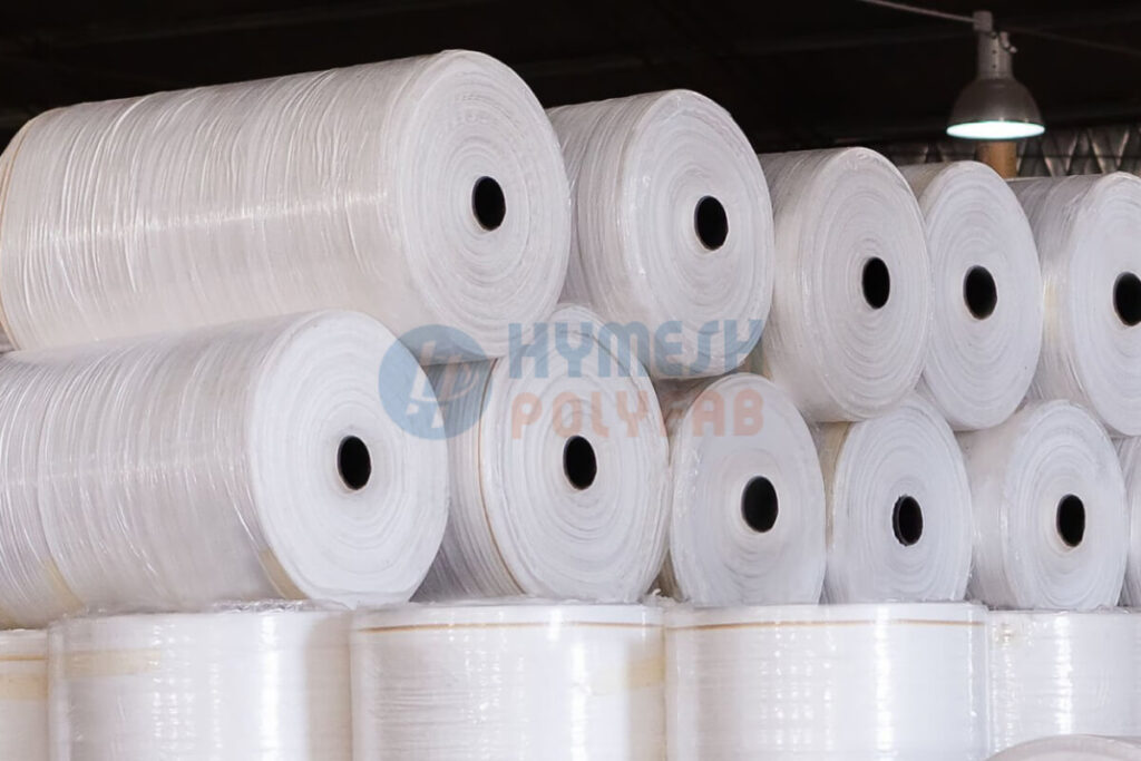 hdpe woven fabric roll