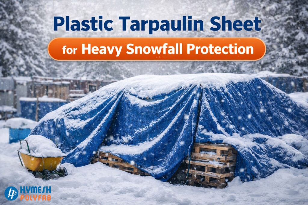 plastic tarpaulin sheet for heavy snowfall