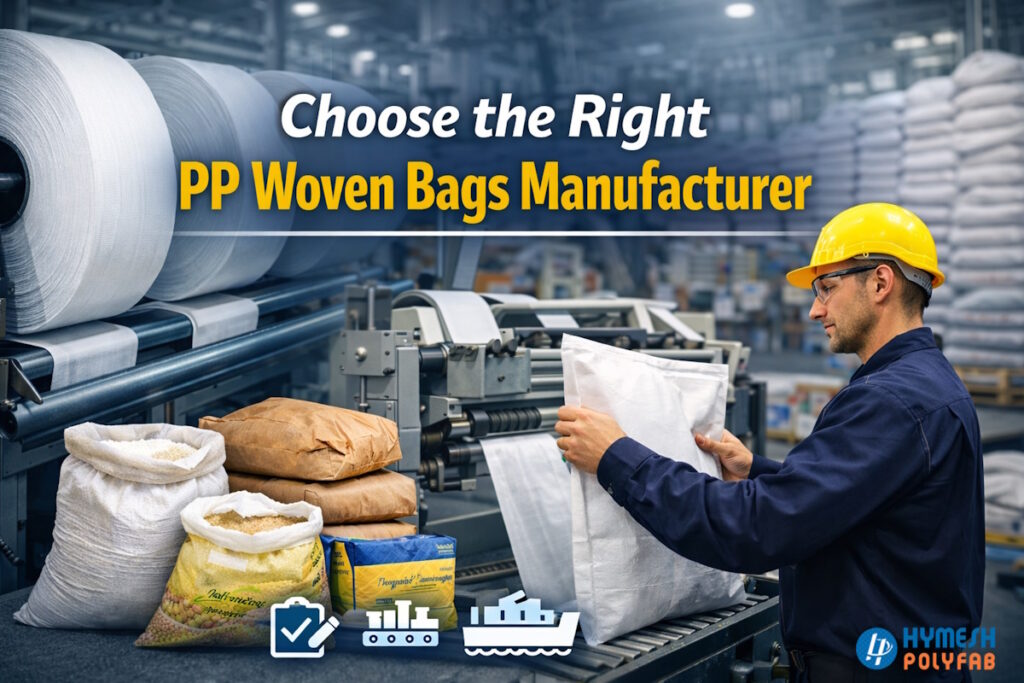 pp woven bags manufacturer